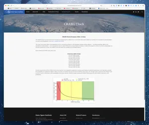 CRASH Clock – Outer Space Institute