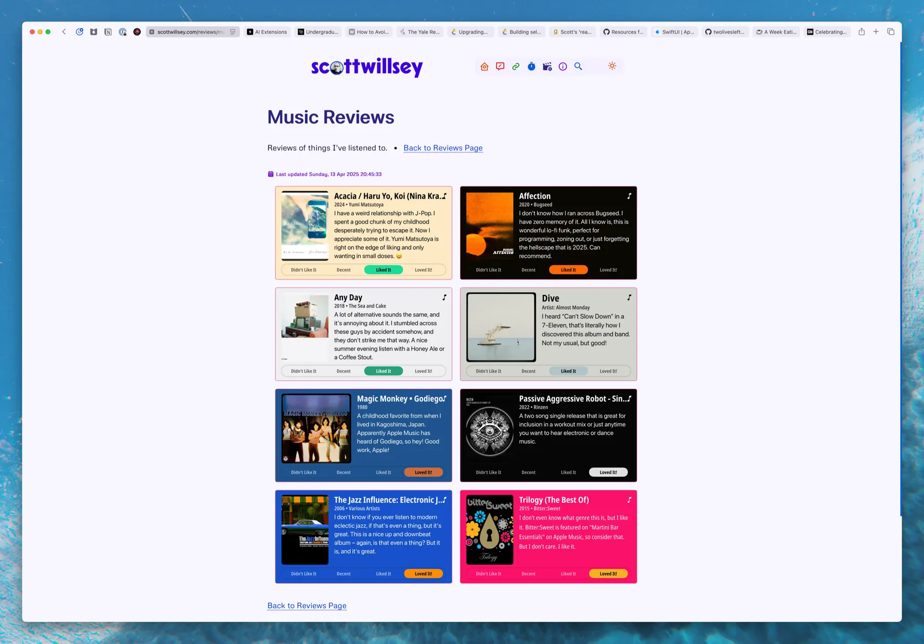 MusicReviewsWIP