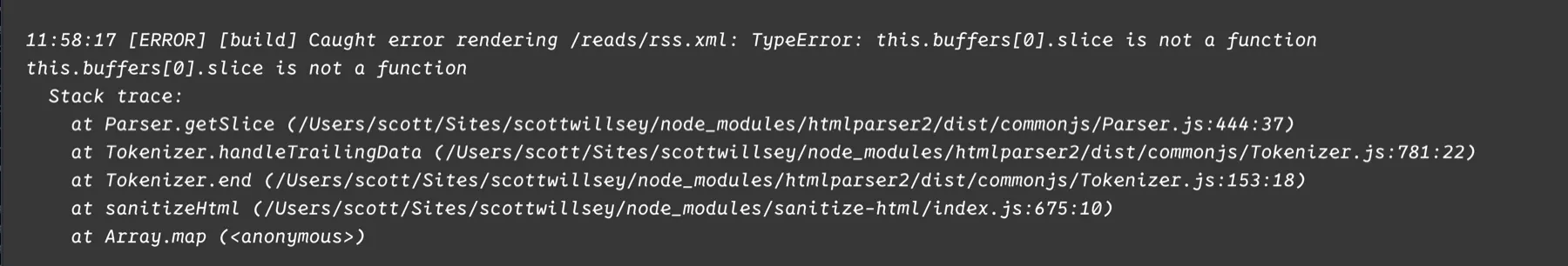 SanitizeErrorMessage