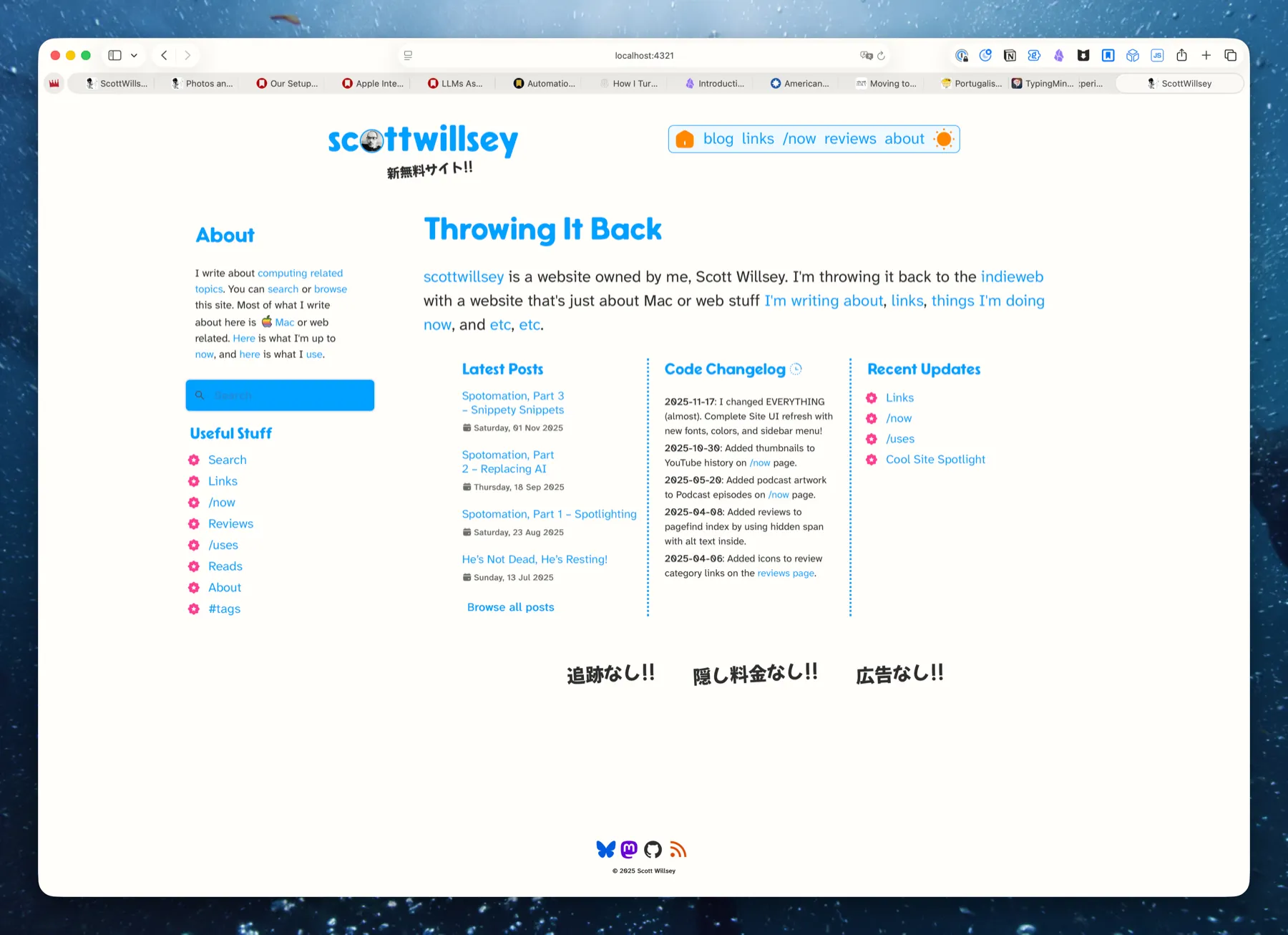 Redesigned Home Page (Light)