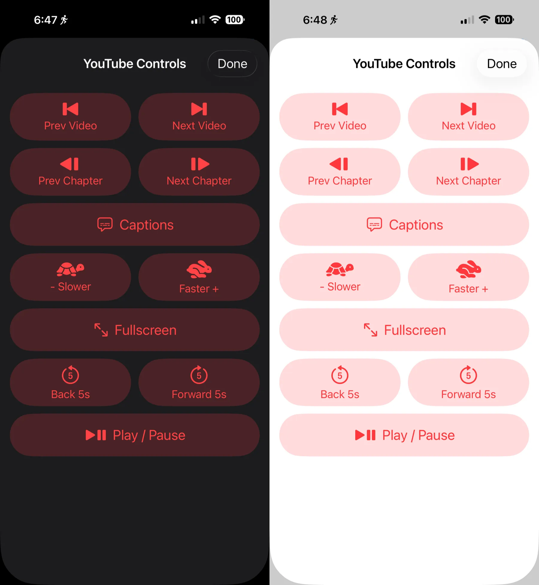 MikanRemoteYouTubeControls