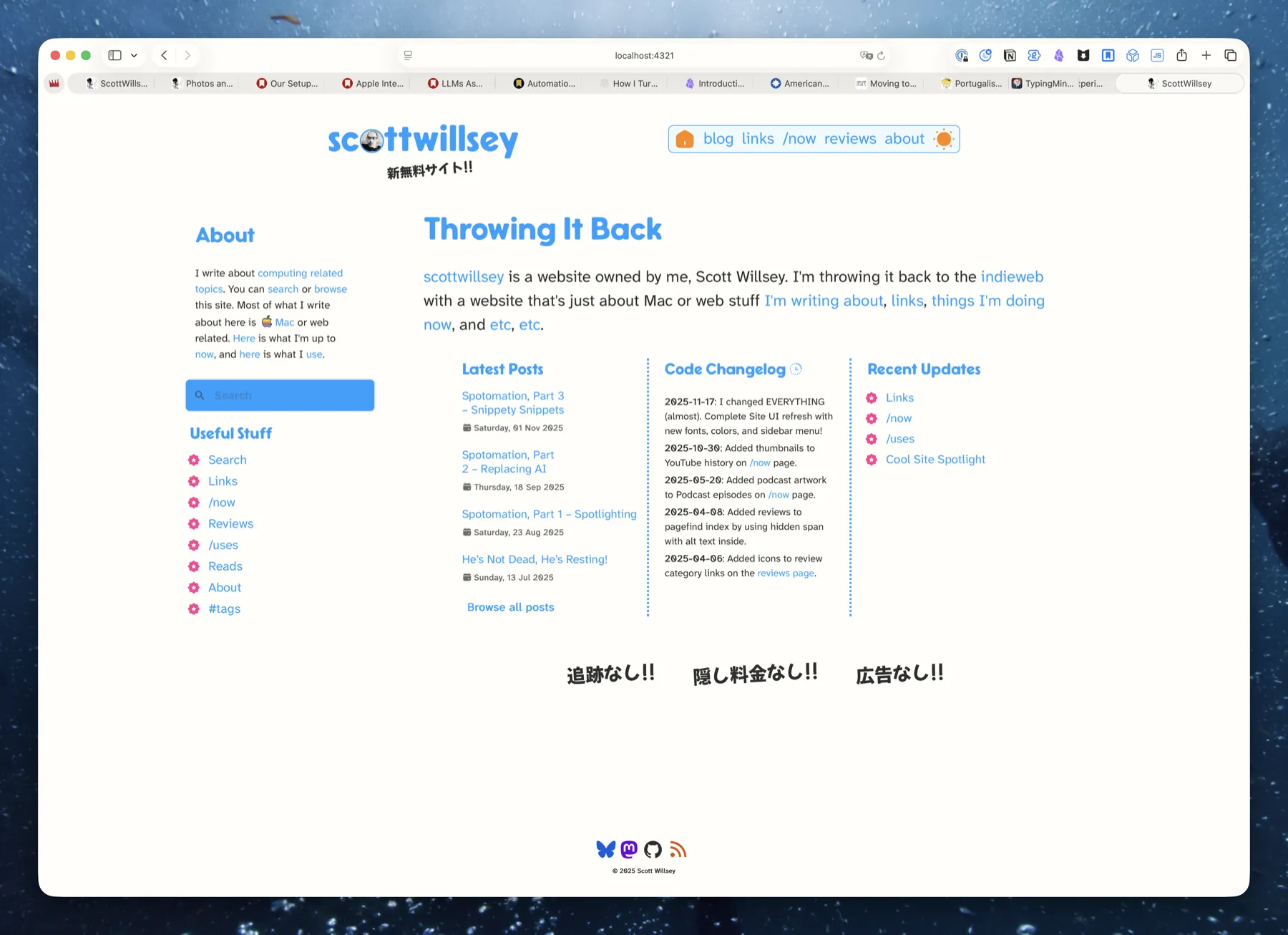 Redesigned Home Page (Light)