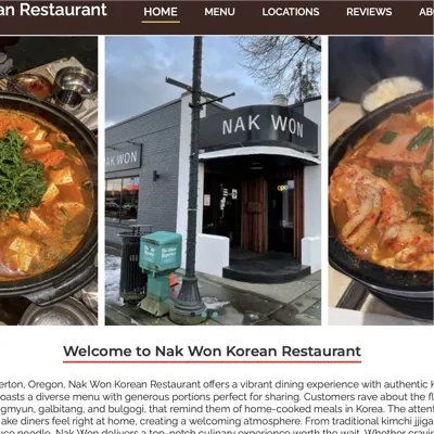 Nak Won Korean Restaurant